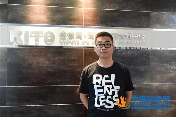 沈阳金意陶王欢：一年零售营业额达千万级(图2)