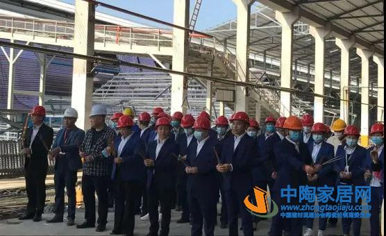 4条双层岩板线同日开工，落户东鹏金牌等陶企(图2)