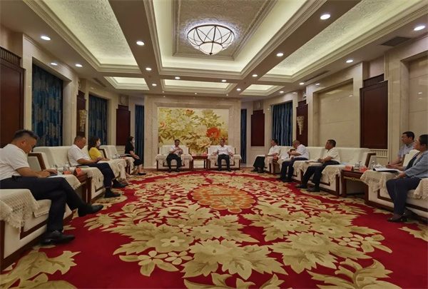 包头市与中国建材流通协会招商对接