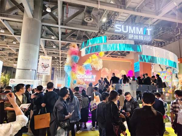 马可波罗、冠珠、萨米特...近40家瓷砖/岩板品牌参展2024广州设计周(图21)