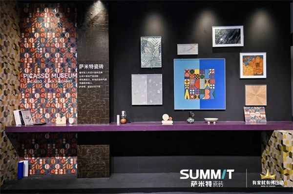 马可波罗、冠珠、萨米特...近40家瓷砖/岩板品牌参展2024广州设计周(图25)