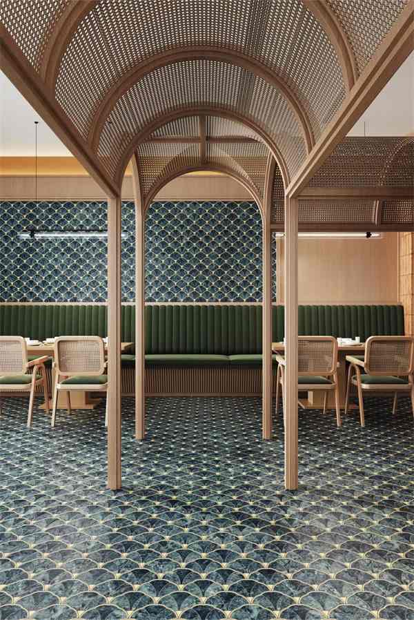 马可波罗、冠珠、萨米特...近40家瓷砖/岩板品牌参展2024广州设计周(图66)