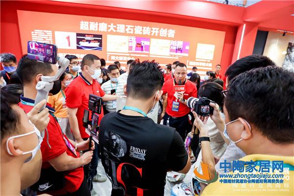 400+参展企业！2021佛山潭洲陶瓷展今日开幕(图10)