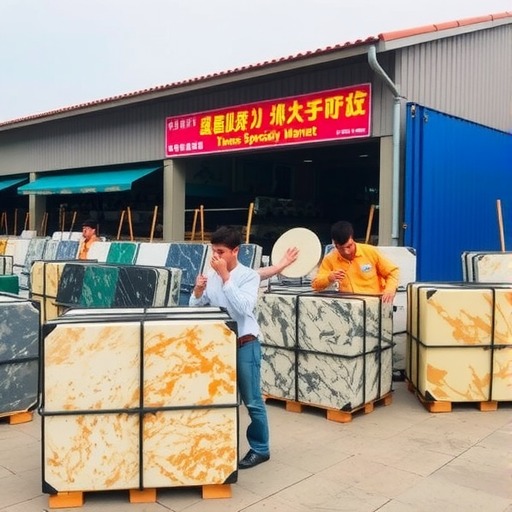 广西岑溪市建成梧州最大的石材专业市场(图1)