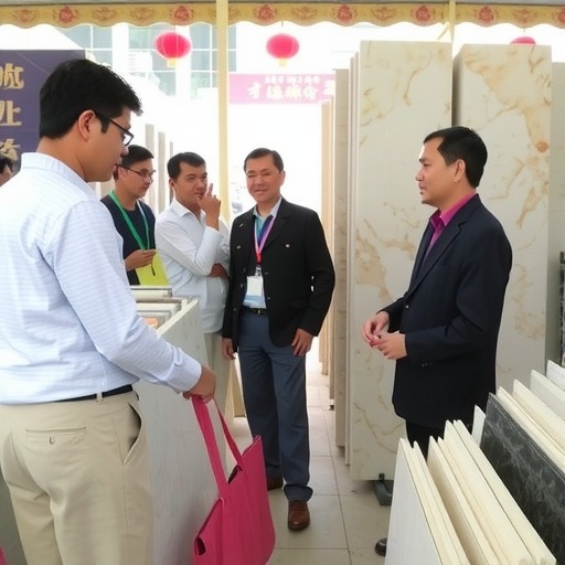 南安石材热销金门 经贸考察团看望南安籍金胞(图1)