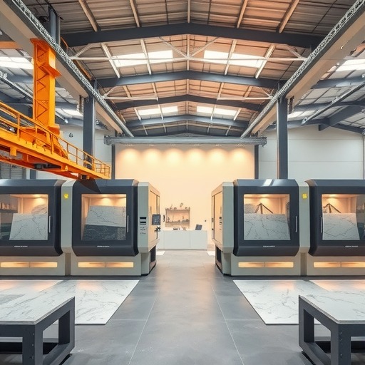 北京玉泉路石材市场玩起高科技(图1)