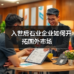 入世后石业企业如何开拓国外市场（图4）