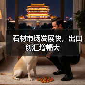 石材市场发展快，出口创汇增幅大（图1）