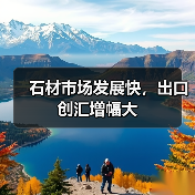 石材市场发展快，出口创汇增幅大（图3）