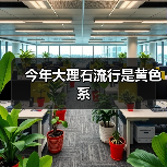 今年大理石流行是黄色系(图4) 今年大理石流行是黄色系(图4)