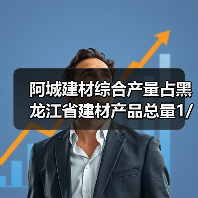 阿城建材综合产量占黑龙江省建材产品总量1/3（图3）