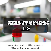 美国板材市场价格持续上涨(图3) 美国板材市场价格持续上涨(图3)