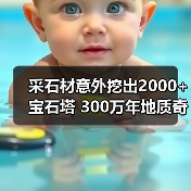采石材意外挖出2000+宝石塔 300万年地质奇迹引专家考证(图1) 采石材意外挖出2000+宝石塔 300万年地质奇迹引专家考证(图1)