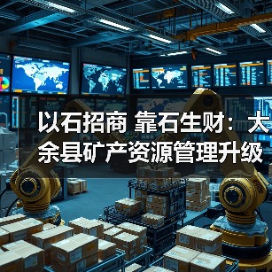 以石招商 靠石生财:大余县矿产资源管理升级之路(图3) 以石招商 靠石生财:大余县矿产资源管理升级之路(图3)