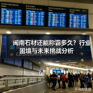 闽南石材还能称霸多久?行业困境与未来挑战分析(图1) 闽南石材还能称霸多久?行业困境与未来挑战分析(图1)