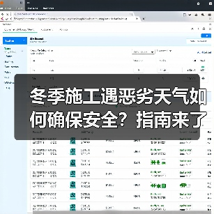冬季施工遇恶劣天气如何确保安全？指南来了（图3）