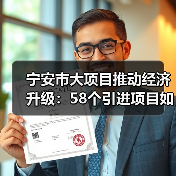 宁安市大项目推动经济升级：58个引进项目如何提升竞争力？（图1）