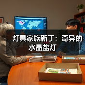 灯具家族新丁:奇异的水晶盐灯(图2) 灯具家族新丁:奇异的水晶盐灯(图2)