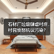 石材厂垃圾肆虐村庄,村民愤怒抗议污染?(图3) 石材厂垃圾肆虐村庄,村民愤怒抗议污染?(图3)