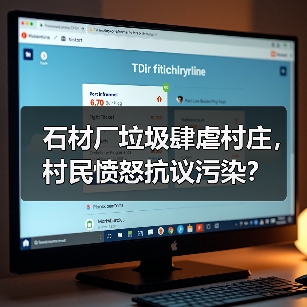 石材厂垃圾肆虐村庄,村民愤怒抗议污染?(图4) 石材厂垃圾肆虐村庄,村民愤怒抗议污染?(图4)