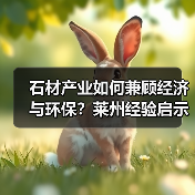 石材产业如何兼顾经济与环保?莱州经验启示(图4) 石材产业如何兼顾经济与环保?莱州经验启示(图4)